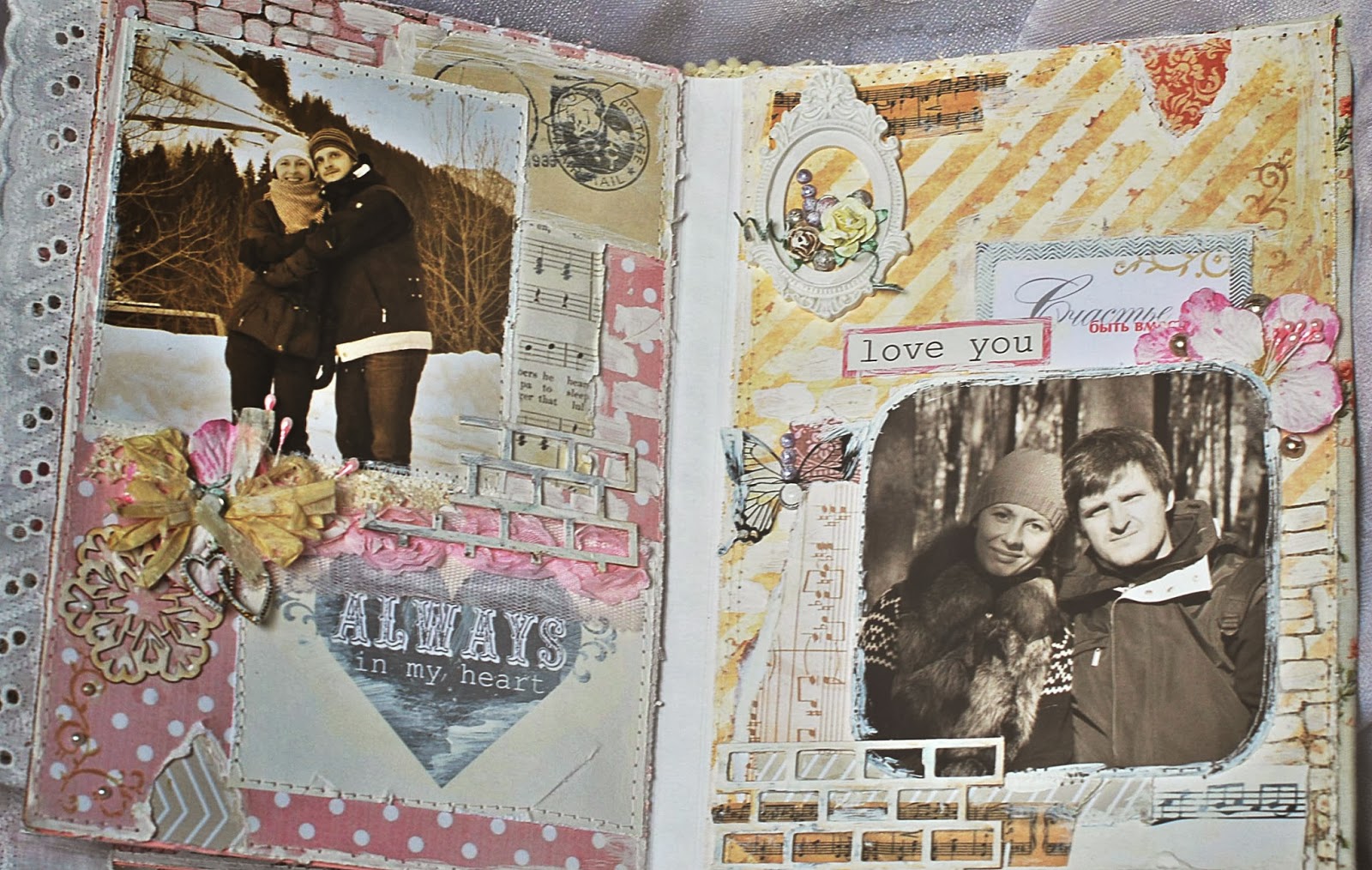 Шебби бук про любовь по СП с Дашей Бурмистровой!