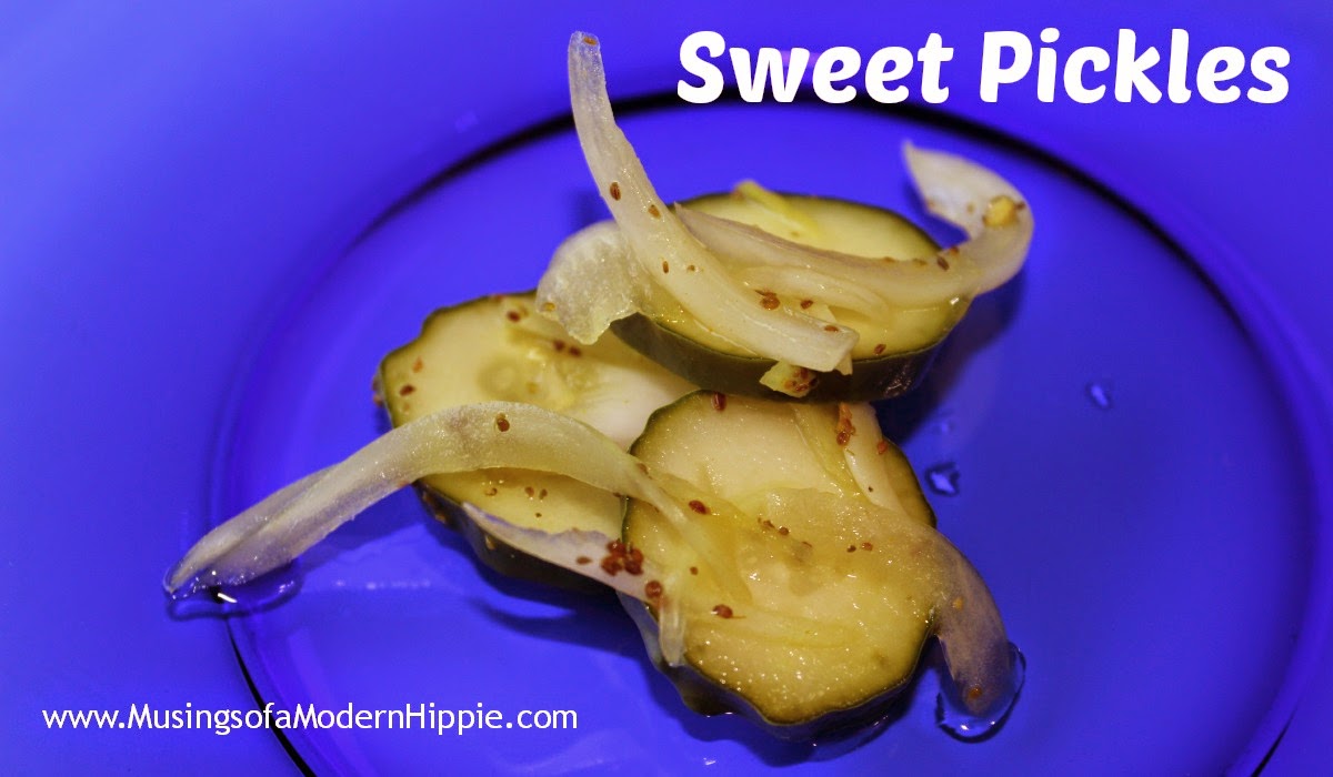 Crunchy Fermented Sweet Pickles