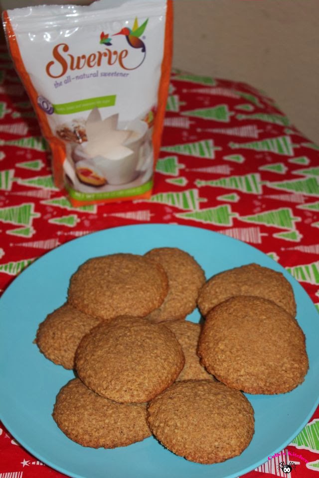 Iced Oatmeal Cookies SwerveSweetie Switch2Swerve ad Colie's Kitchen