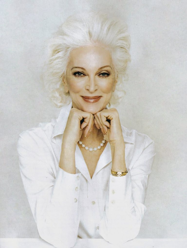 Luxury Inspirations Carmen Dell' Orefice Worlds oldest Model.