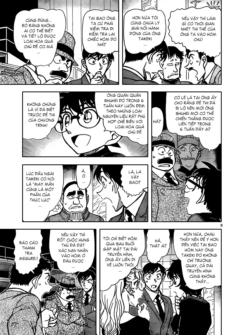 Thám tử lừng danh Conan chap 845 truyen tranh conan 011, Thám tử lừng danh Conan chap 845 NarutoSub
