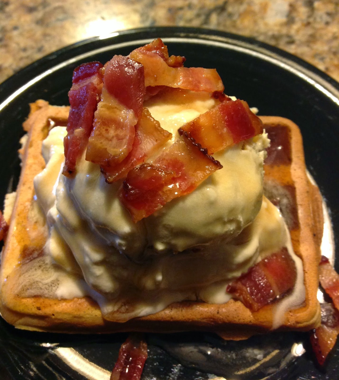 Cooking With Carlee Maple Bacon Ice Cream A Guest Post by MiMi