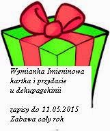 Wymianka Imieninowa u Decoupagekini :)