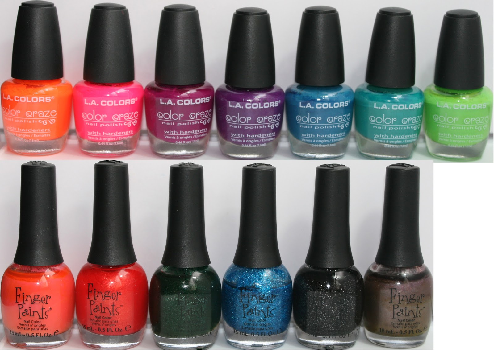 L.A. Colors Holographic Shimmer Nail Polish - wide 9