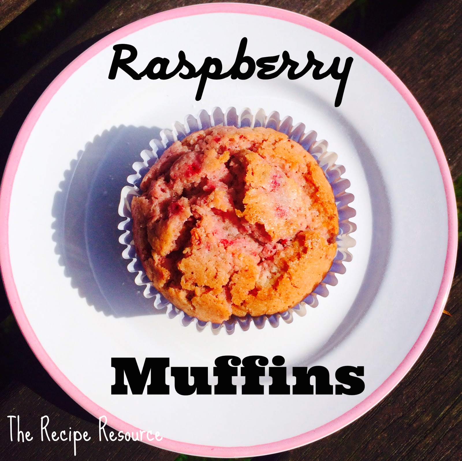 The Recipe Resource Raspberry Muffins
