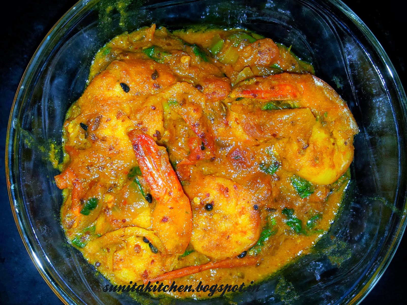 Chingri with Mustard Paste Veg And NonVeg Indian Recipes By