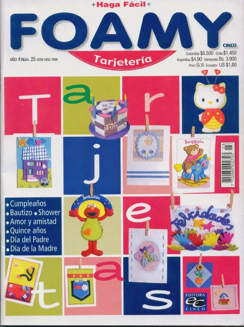 cocina f cil revista como hacer tarjetas con foamy revistas de manualidades cocina f cil revista como hacer tarjetas con foamy revistas de manualidades