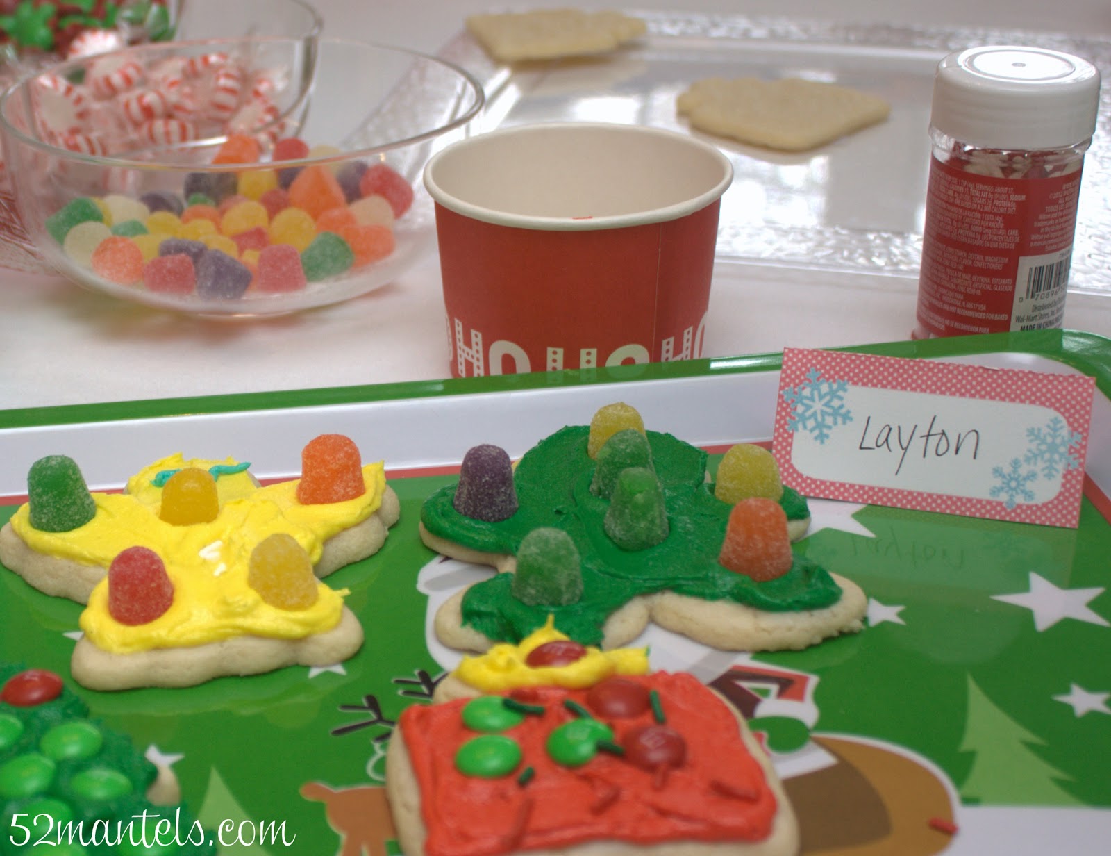52 Mantels: Hosting a Kids' Christmas Cookie Party!