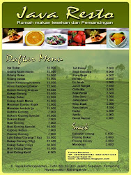 Java Resto Menu