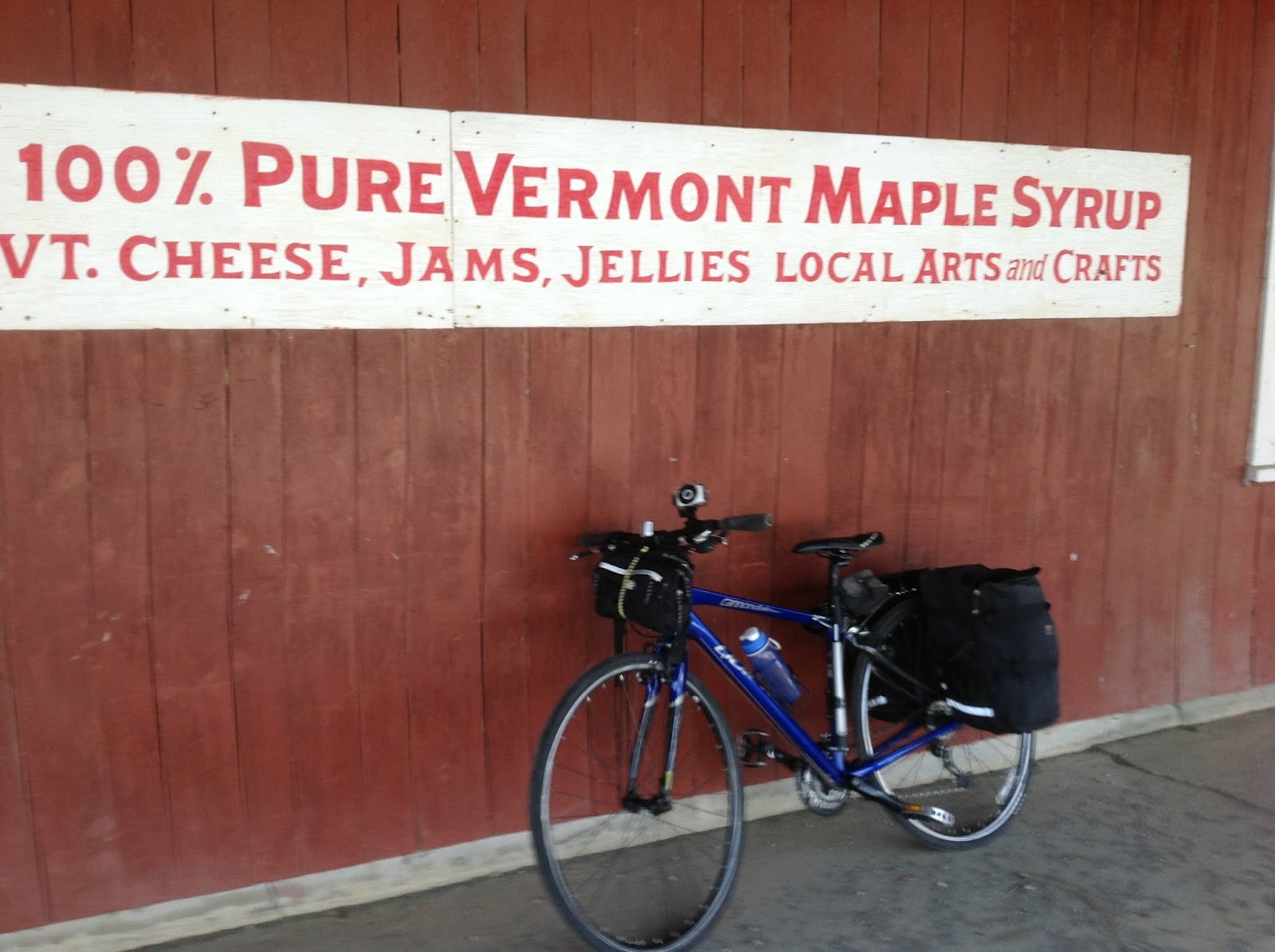 Boomer Life Canadian Border. Norton, Vermont