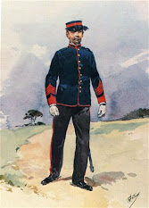 Sargento Ajudante de Cavalaria - uniforme de polícia