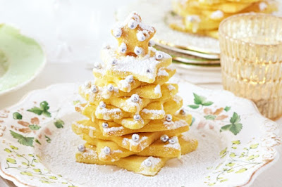 Shortbread Christmas trees recipe Shortbread Christmas trees recipe