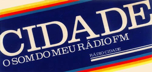 Adesivo da Rádio Cidade