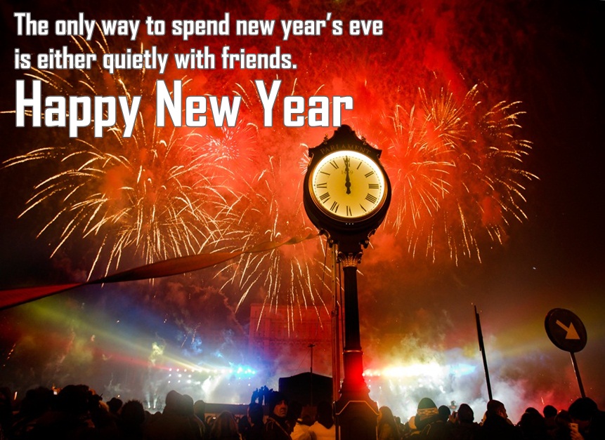 Happy New Year Eve Image for Greeting Card Happy New Year Eve Image