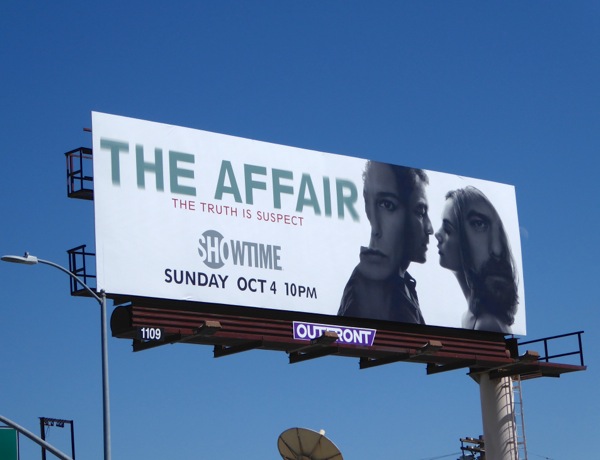 The Affair season 2 Showtime billboard The Affair season 2 billboard