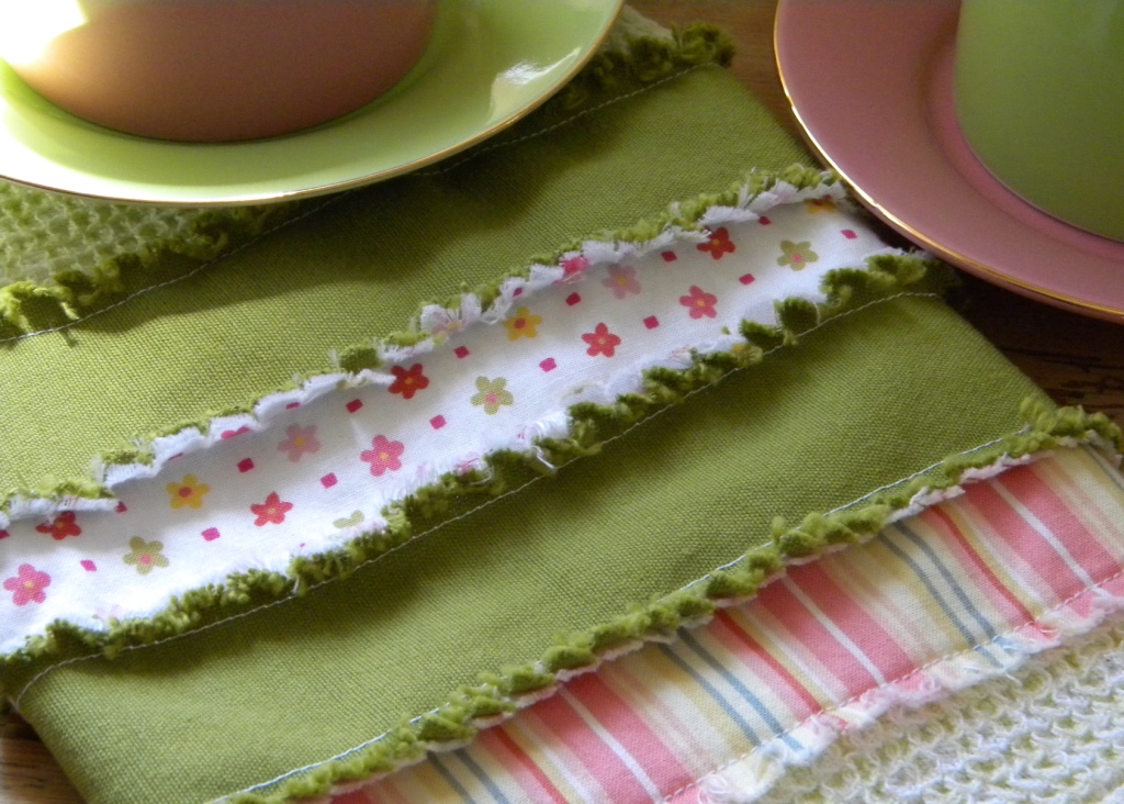 homework a creative blog Sew and Tell fabric strip towel