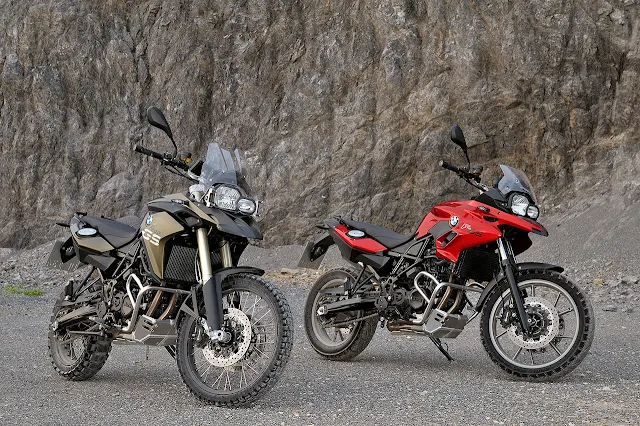 The new BMW F 700 GS and BMW F 800 GS