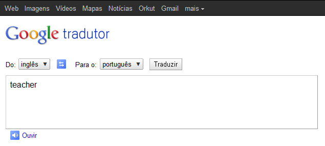 Google Tradutor - Ferramenta de tradução online