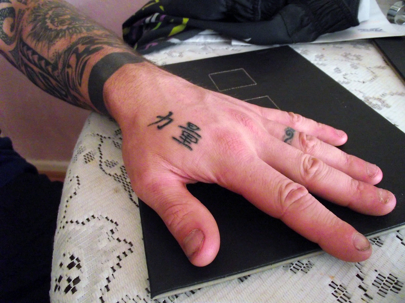 Chinese Hand Tattoos
