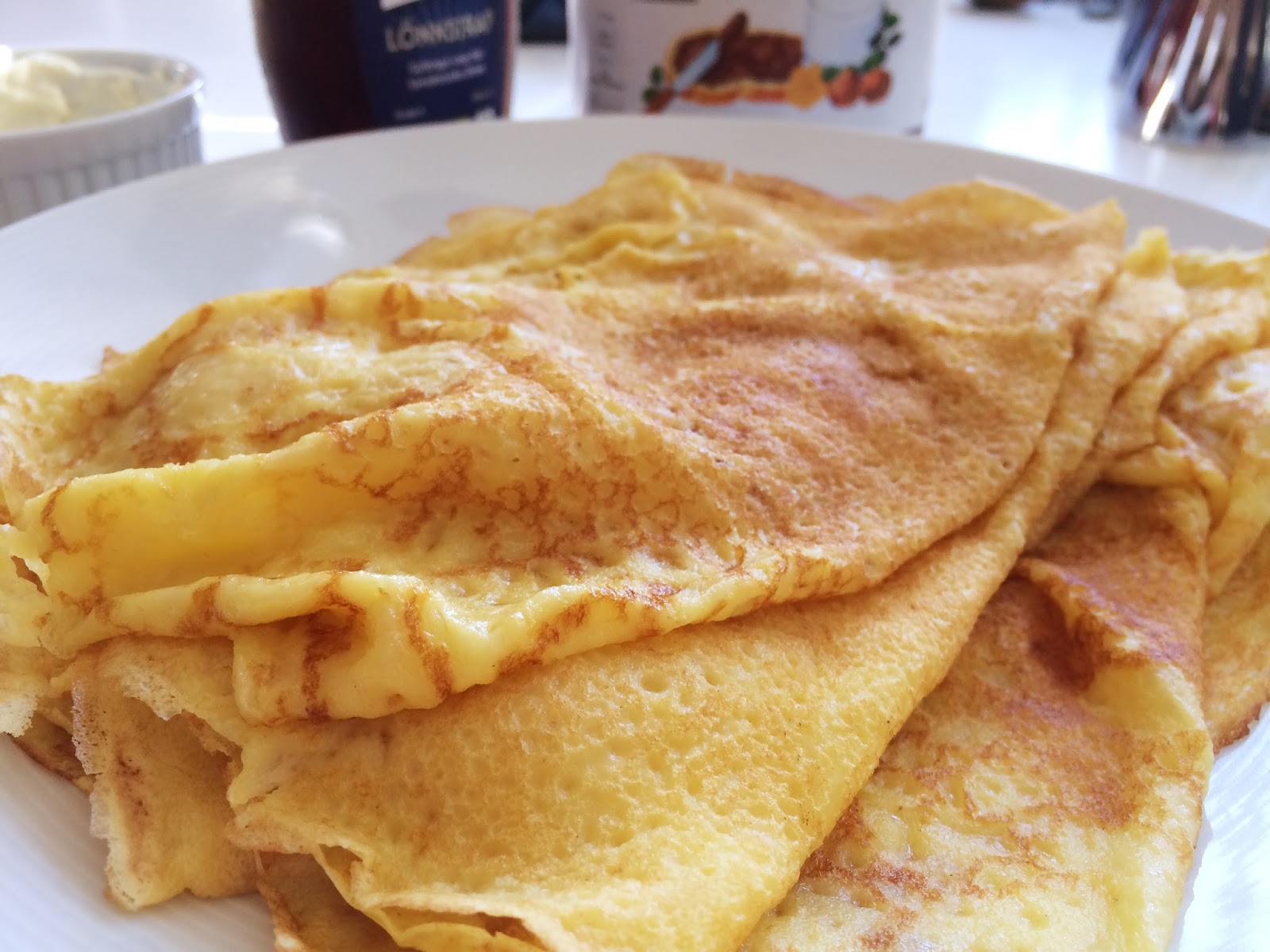 pannkakor majsmjöl ägg