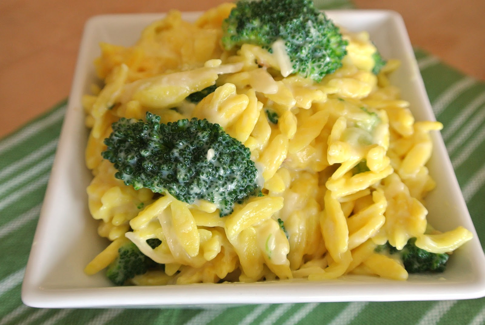 Mom, What's For Dinner? Parmesan and Broccoli Orzo
