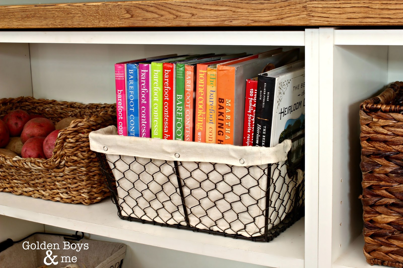 Wire Baskets Golden Boys & Me