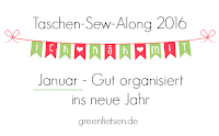 Taschen-Sew-Along 2016 - Januar - Gut organisiert ins neue Jahr
