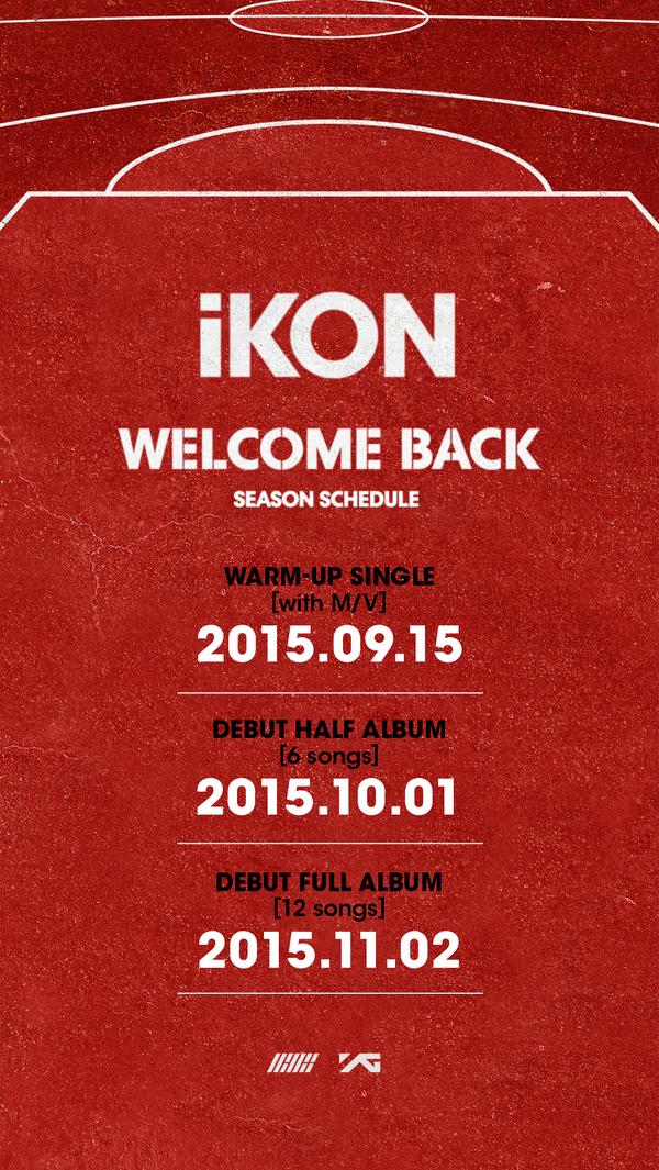 [iKON BACK SEASON SCHEDULE] iKON YG The Latest Updates