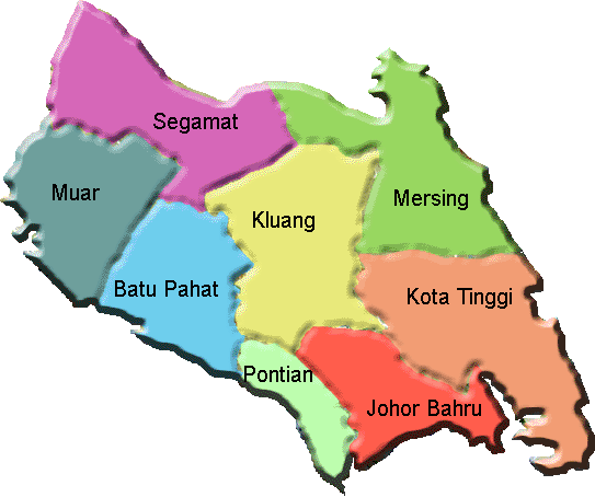 Peta Johor