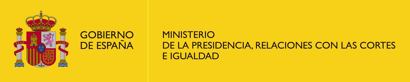 Ministerio de la Presidencia, Relaciones con las Cortes e Igualdad