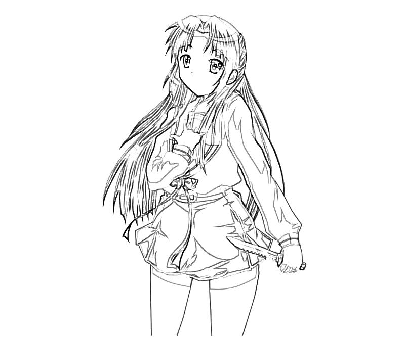 Printable Ryouko Asakura Style Coloring Pages printable-ryouko-asakura-style-coloring-pages