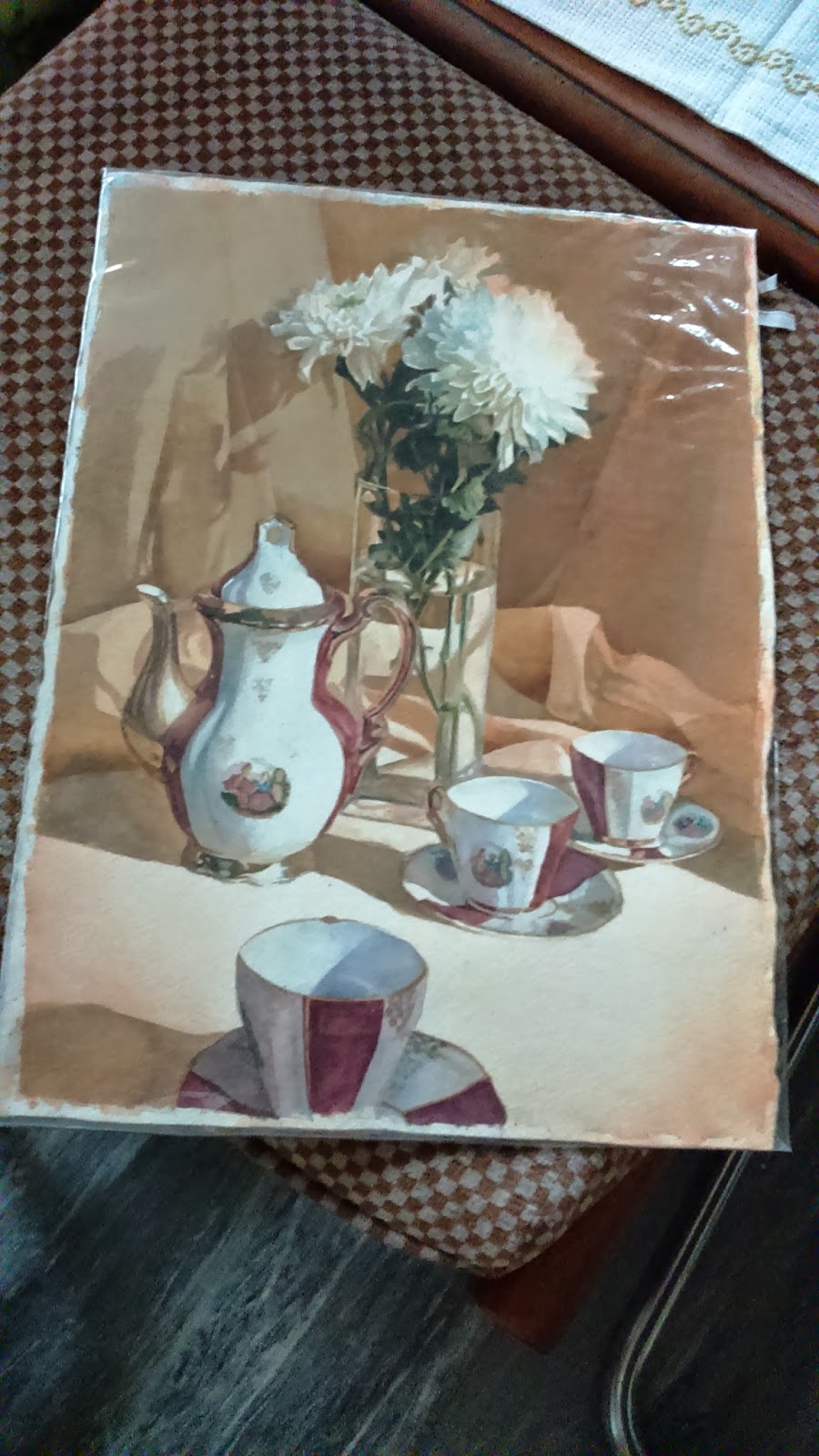 Karen Sioson Watercolors DIY Archival Storage for Unframed Watercolor Paintings