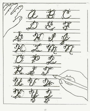 Cursive Script Handwriting