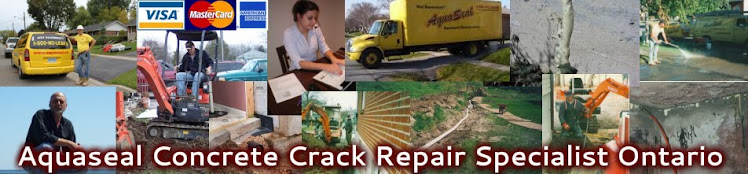 Aquaseal Basement Foundation Concrete Crack Repair Specialists