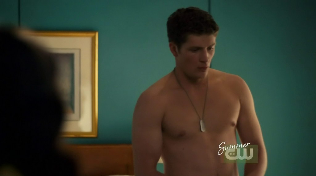 Brett Dier is shirtless in the episode "Rules of Thirds" of L.A. ...