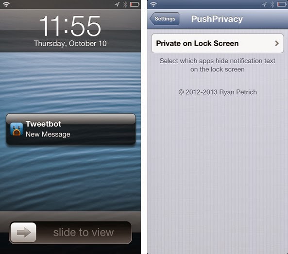 PushPrivacy: Secure Lock Screen Push Notifications