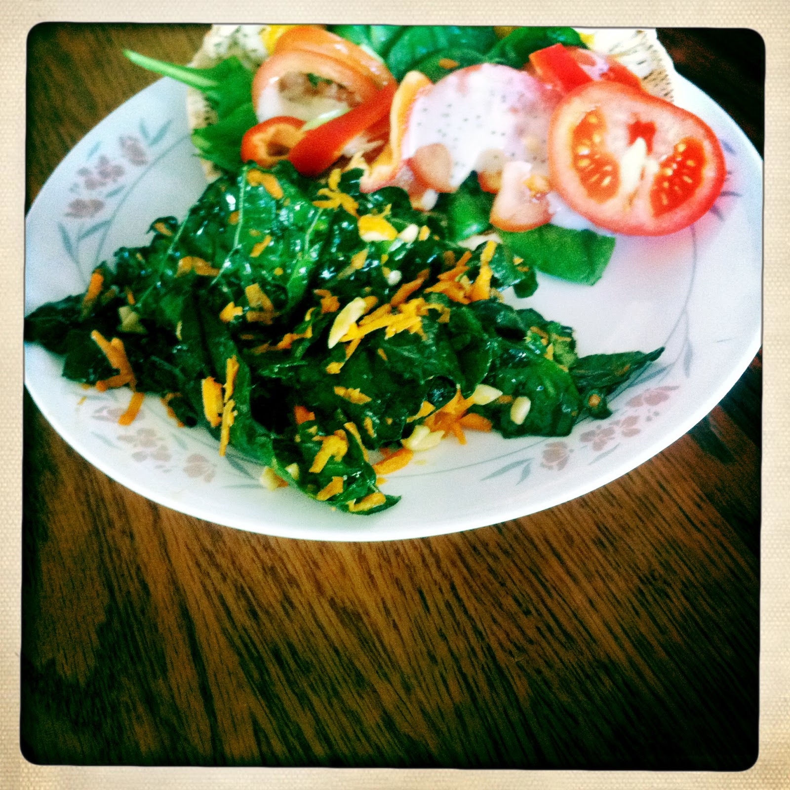 The Clumsy Cook LemonOlive Oil Kale Salad