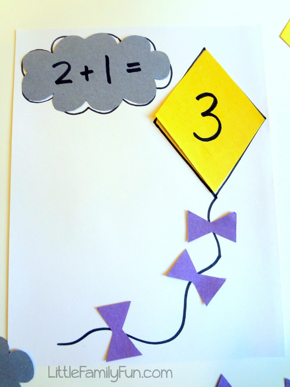 Kite Math Activity for Kids