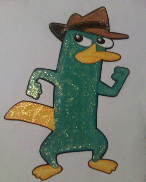 Perry el Ornitorrinco en foamy