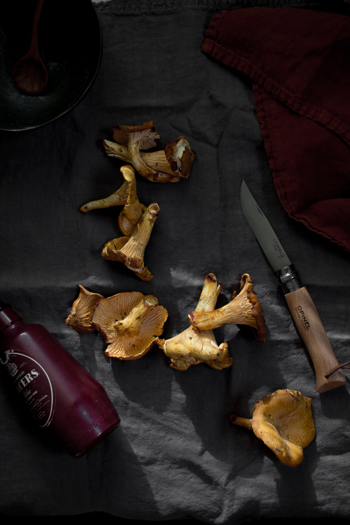 Flourishing Foodie Gnocchi with brown butter, sage, and chanterelles