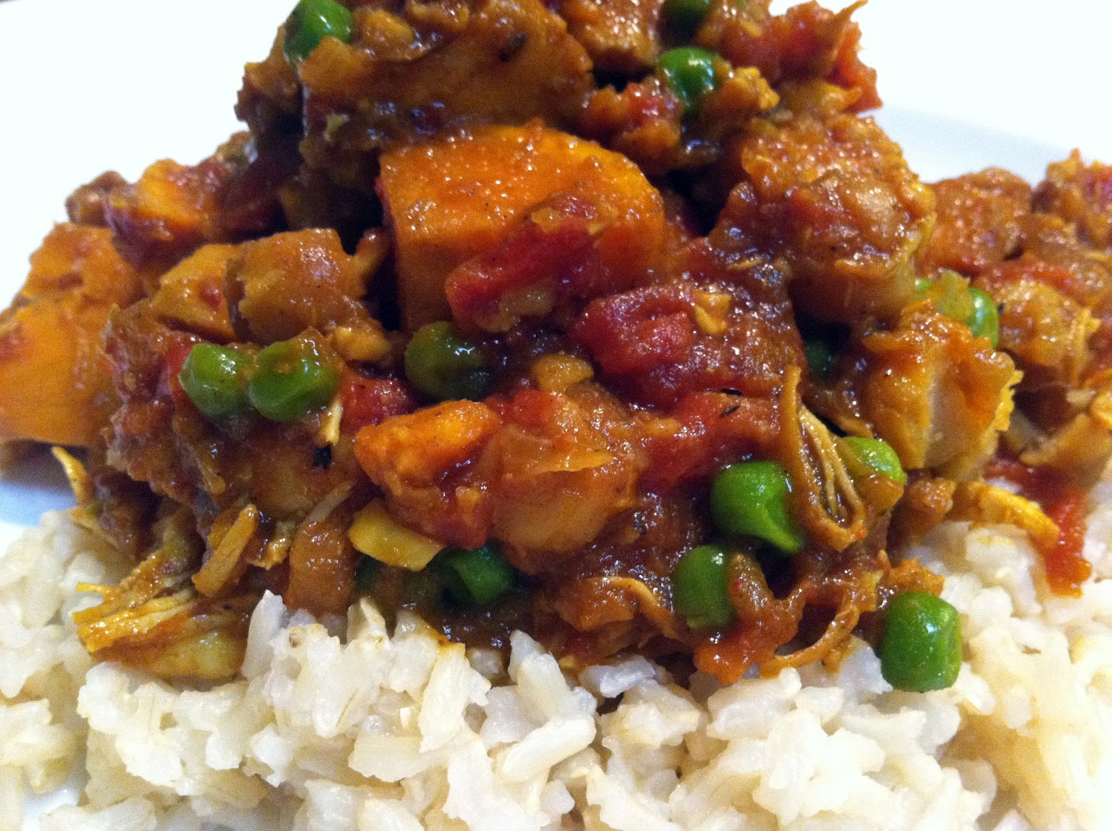Sweet Potato Chicken Curry