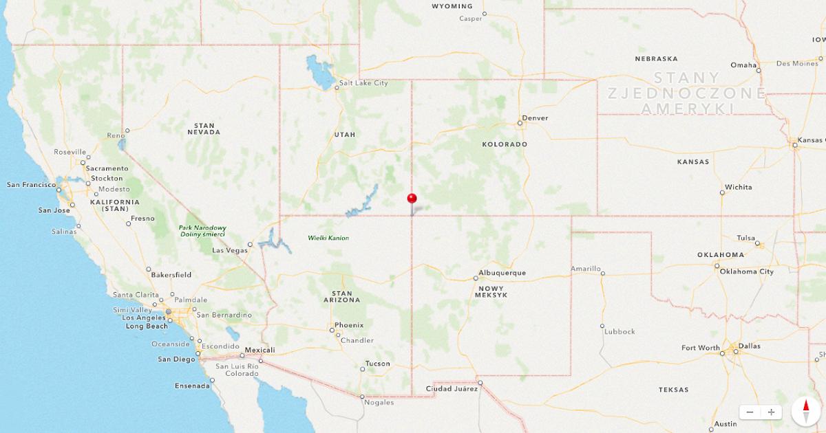 U.S. of A. Four corners UTAH, COLORADO, NEW MEXICO & ARIZONA