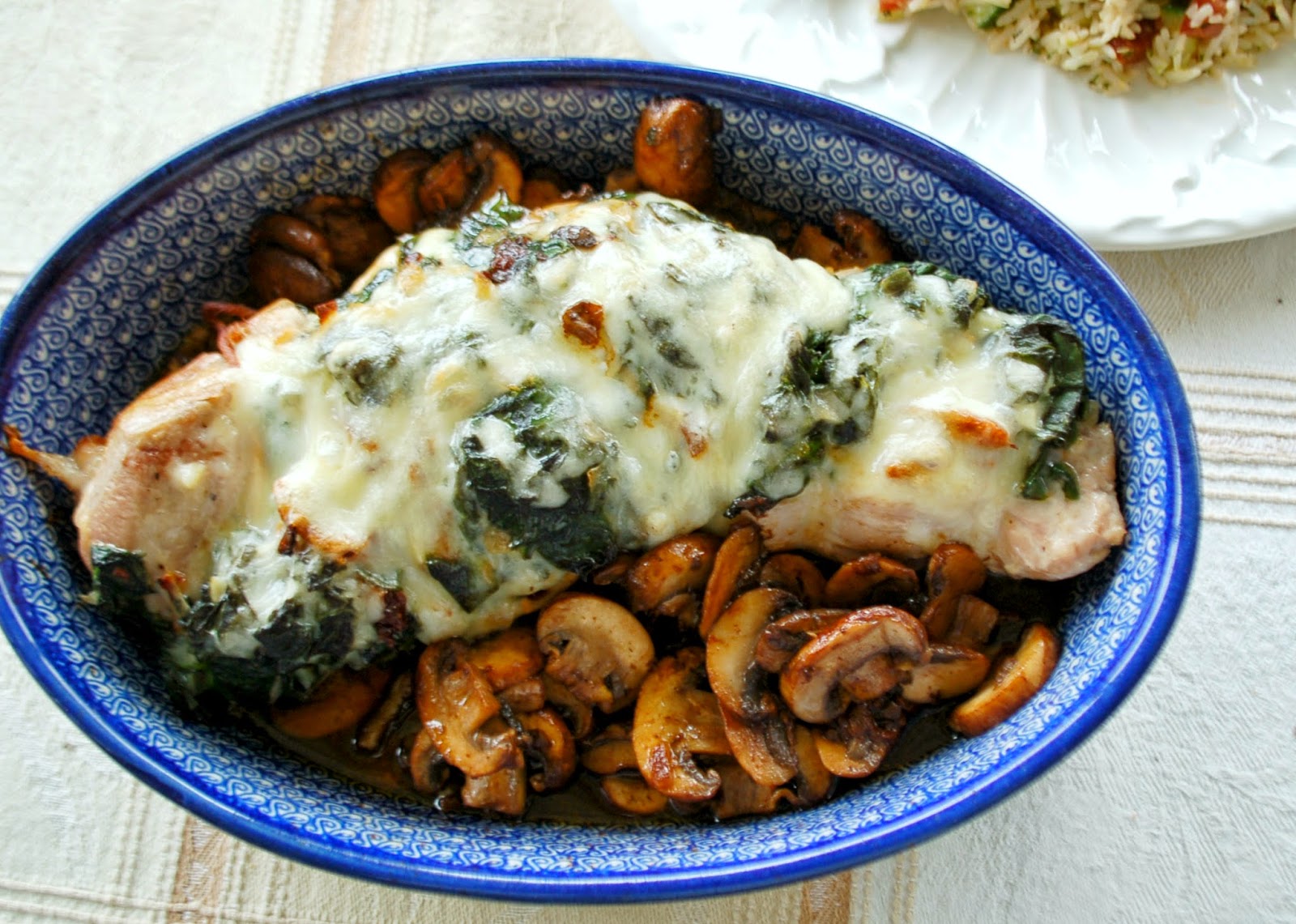 The Spice Garden IHCC A Riff on Jacques Pepin's Stuffed Pork Tenderloin