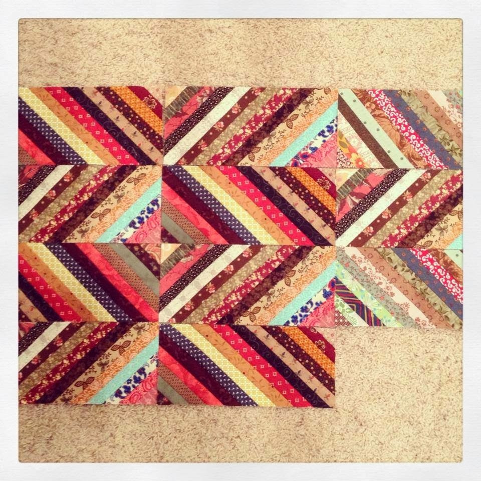 Quilting It "Scrappy Strip Along" tutorial