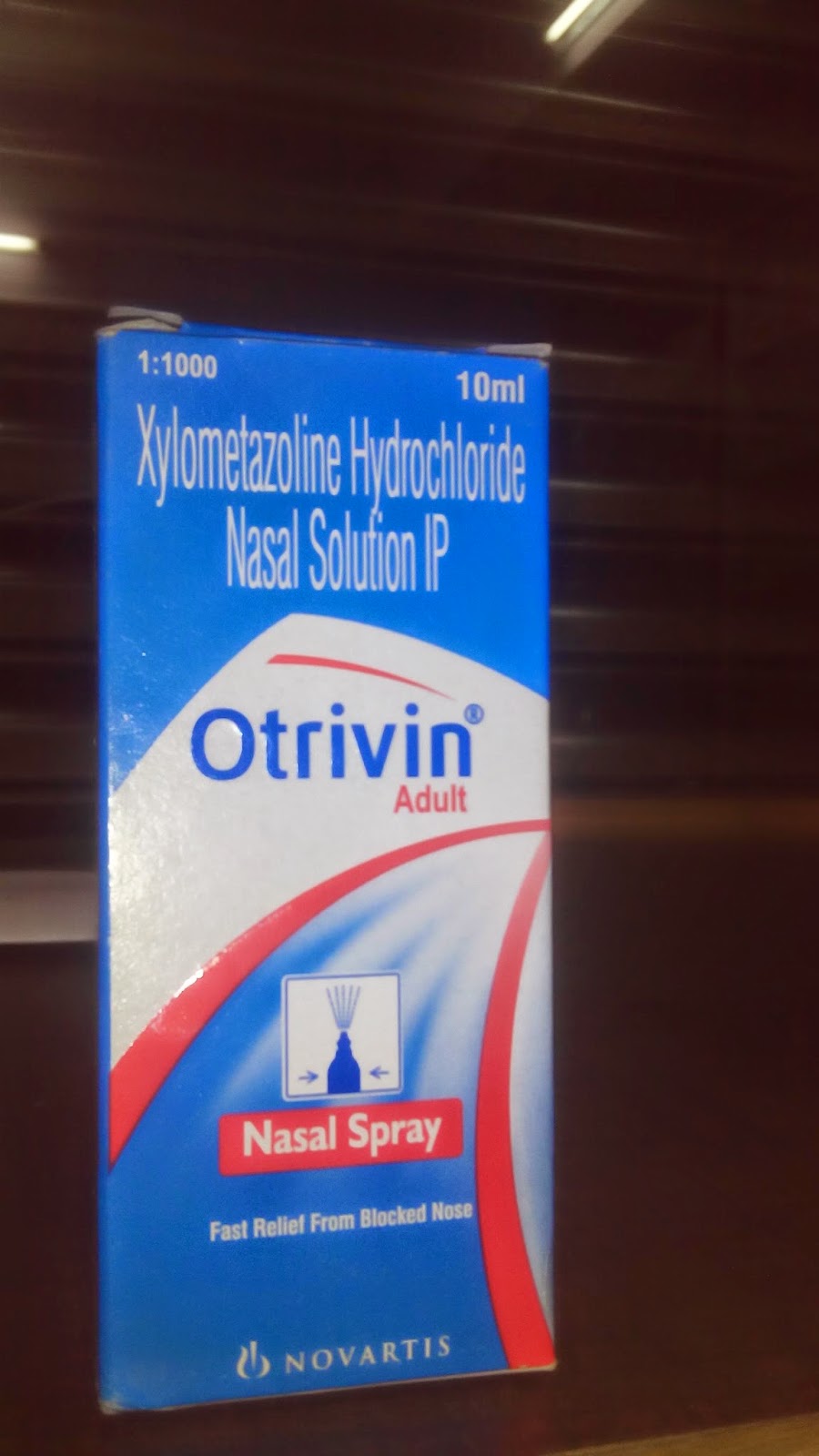 OTRIVIN NASAL SPRAY (Adult)