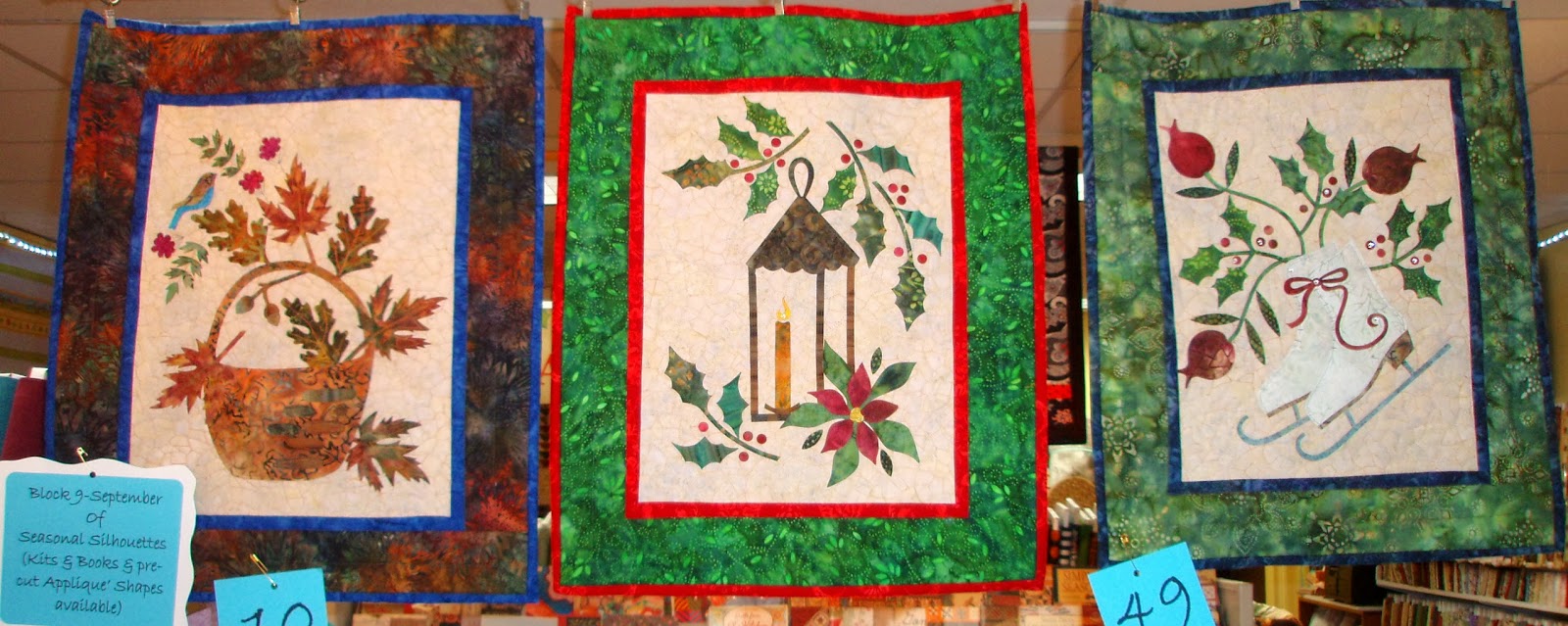 Delphine's Quilt Shop Seasonal Silhouettes
