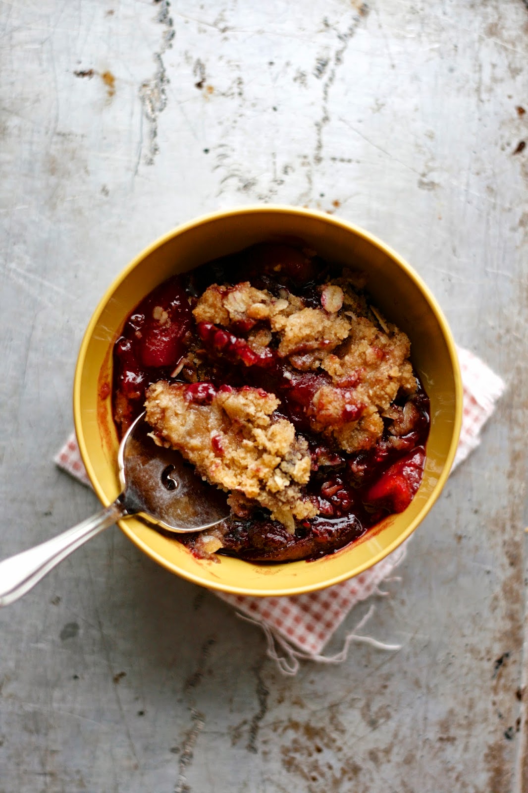 Indigo Scones Mixed Berry Apple Crisp