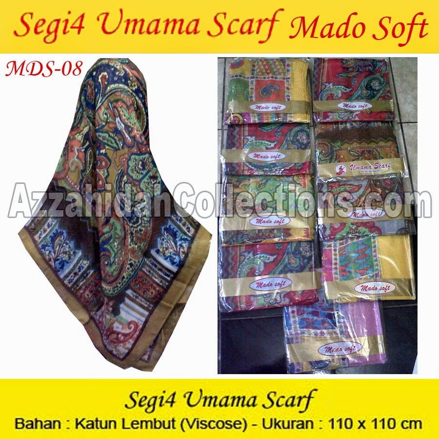 Jilbab Segi Empat Umama Scarf Mado Soft Jilbab Segi Empat Umama Scarf Mado Soft