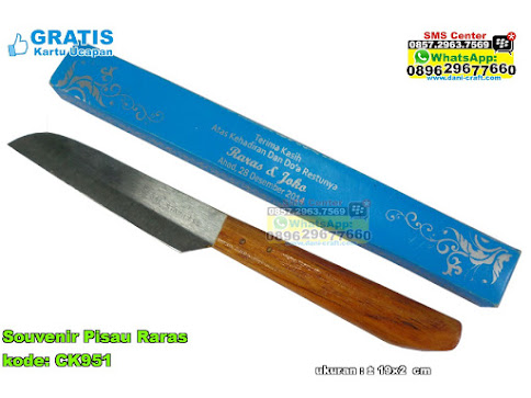 Souvenir Pisau Raras