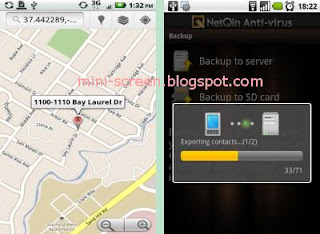 NetQin Antivirus App on Android: Find Location and Backup